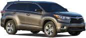 Шины для TOYOTA Highlander  XU50 SUV 2014–2019