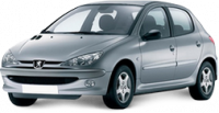 Диски для PEUGEOT 206  2E, 2K Wagon 2002–2007