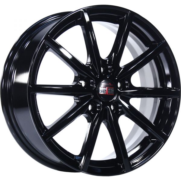 Alcasta M61 6.5 R16 PCD:5/100 ET:38 DIA:57.1 black