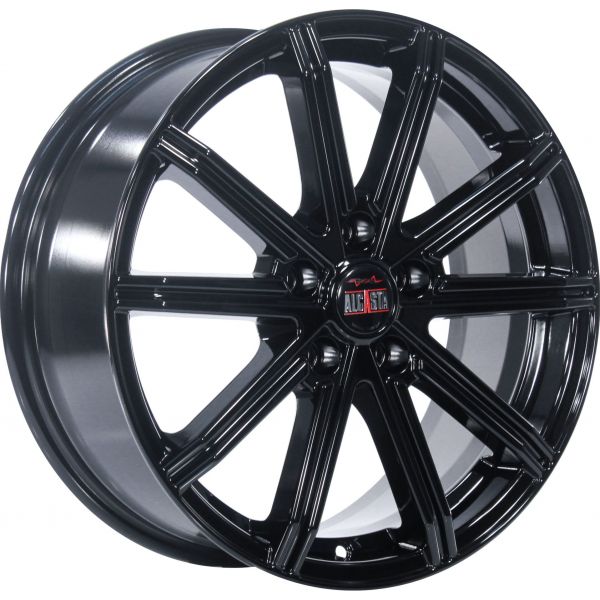 Alcasta M64 6.5 R16 PCD:5/108 ET:45 DIA:63.35 black