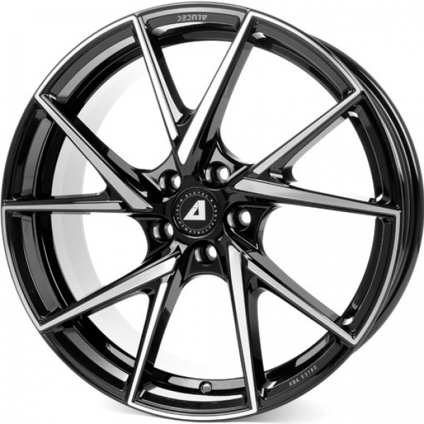 Alutec ADX.01 8.5 R20 PCD:5/112 ET:38 DIA:70.1 Diamant black front polished