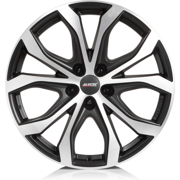 Alutec W10X 8.5 R19 PCD:5/120 ET:45 DIA:65.1 racing black front polished