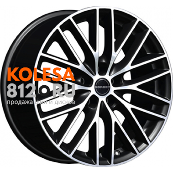 Borbet BS5 7.5 R17 PCD:5/105 ET:38 DIA:56.6 black polished