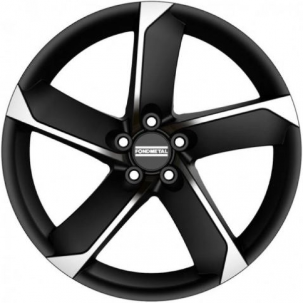 Fondmetal 7900 6.5 R17 PCD:5/114.3 ET:40 DIA:67.2 Matt Black Machined