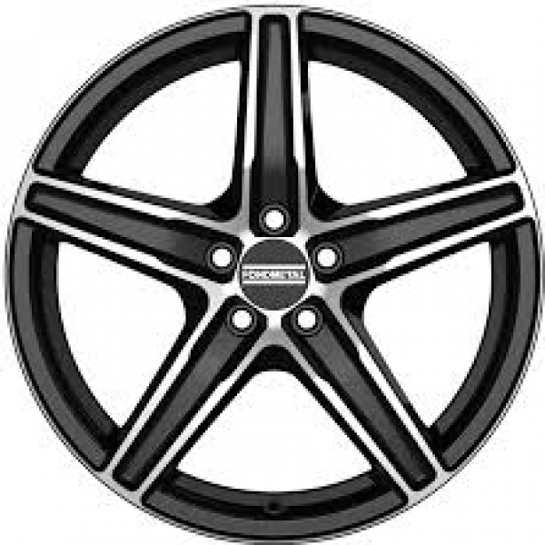 Fondmetal 8 100 7 R17 PCD:5/114.3 ET:40 DIA:67.2 Glossy Black Machined