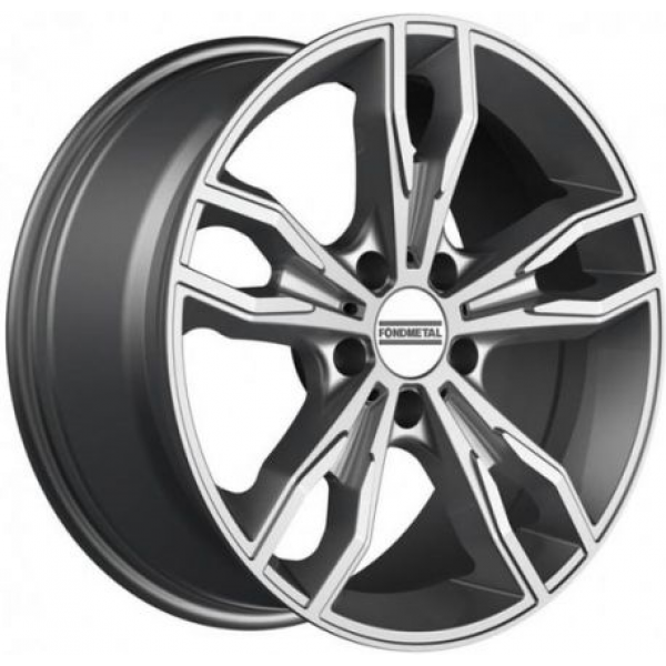 Fondmetal Alke 8 R18 PCD:5/112 ET:30 DIA:66.5 Glossy Silver