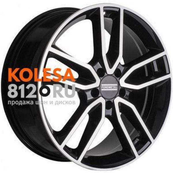 Fondmetal Koros 9 R19 PCD:5/112 ET:20 DIA:66.5 Gloss Black Machined