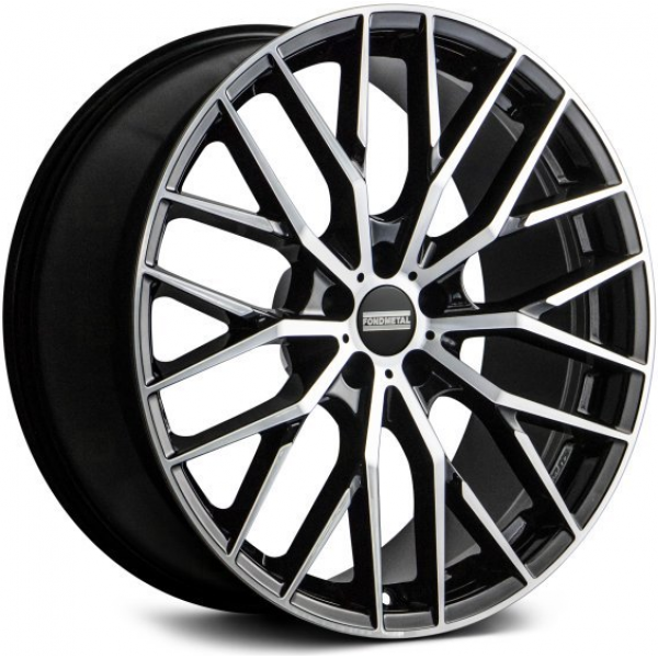 Fondmetal Makhai 10 R21 PCD:5/108 ET:38 DIA:63.34 Glossy black