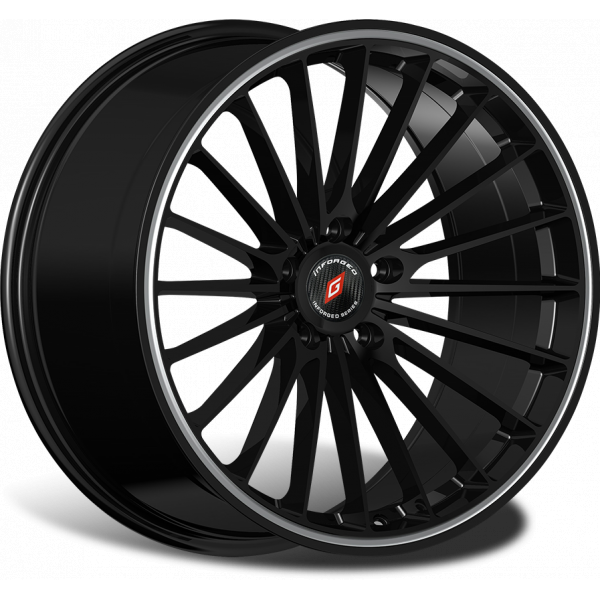 Inforged IFG36 8 R18 PCD:5/112 ET:42 DIA:66.6 Matt Black Undercut Lip