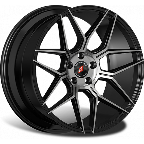 Inforged IFG38 8 R18 PCD:5/112 ET:40 DIA:66.6 Black Machined