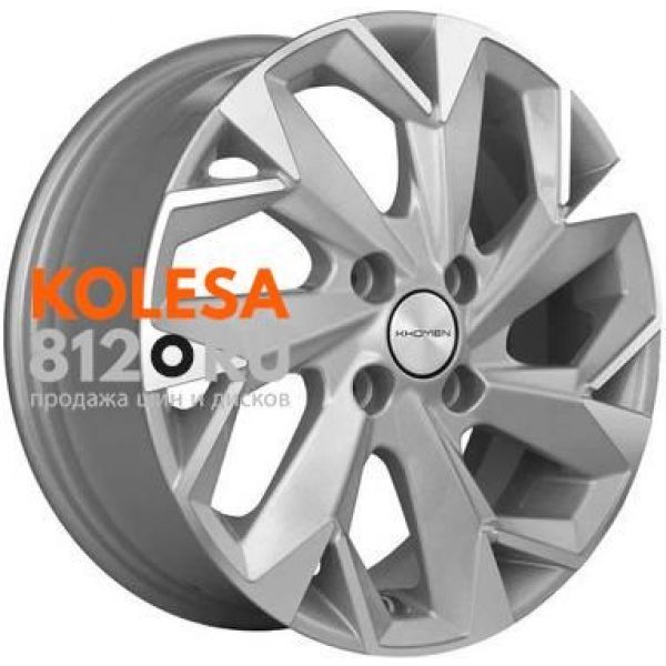 Khomen Wheels KHW1402 5.5 R14 PCD:4/100 ET:45 DIA:56.1 F-Silver-FP