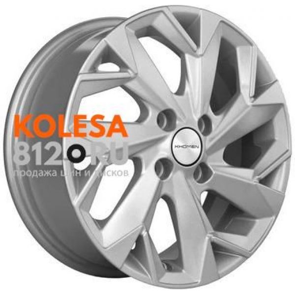 Khomen Wheels KHW1402 5.5 R14 PCD:4/100 ET:46 DIA:54.1 F-Silver