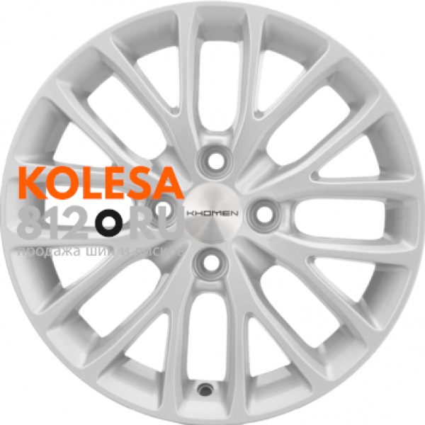 Khomen Wheels KHW1506 6 R15 PCD:4/100 ET:40 DIA:60.1 F-Silver