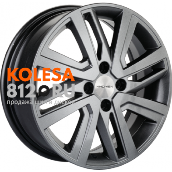 Khomen Wheels KHW1609 6 R16 PCD:4/100 ET:48 DIA:54.1 G-Silver