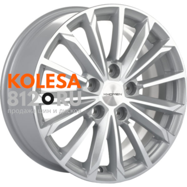 Khomen Wheels KHW1611 6.5 R16 PCD:5/112 ET:50 DIA:57.1 F-Silver-FP