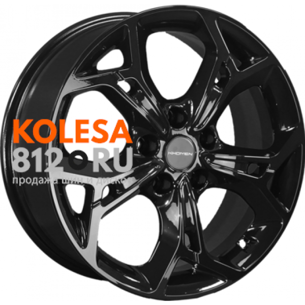 Khomen Wheels KHW1702 7 R17 PCD:5/108 ET:43 DIA:65.1 black