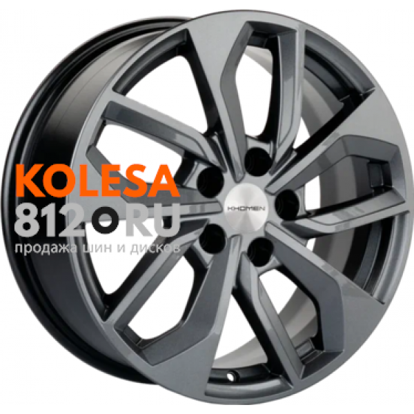 Khomen Wheels KHW1703 7 R17 PCD:5/114.3 ET:50 DIA:67.1 Gray