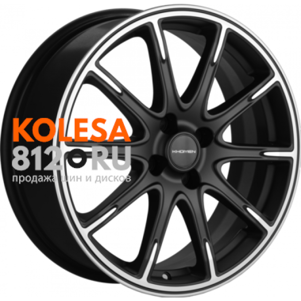 Khomen Wheels KHW1707 6.5 R17 PCD:4/98 ET:38 DIA:58.6 Black-FP matt