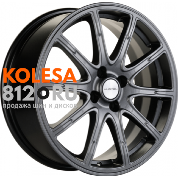 Khomen Wheels KHW1707 (Lada Vesta) 6.5 R17 PCD:4/100 ET:50 DIA:60.1 Gray