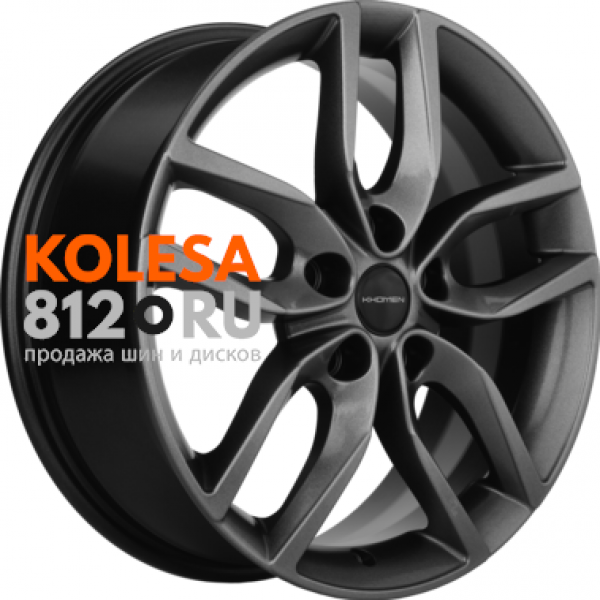 Khomen Wheels KHW1708 6.5 R17 PCD:5/114.3 ET:40 DIA:64.1 Gray