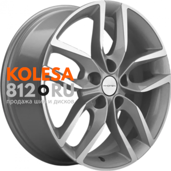 Khomen Wheels KHW1708 6.5 R17 PCD:5/114.3 ET:45 DIA:66.1 F-Silver-FP