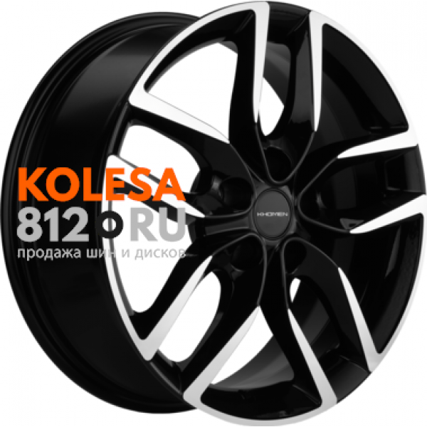 Khomen Wheels KHW1708 6.5 R17 PCD:5/114.3 ET:49 DIA:67.1 Black-FP