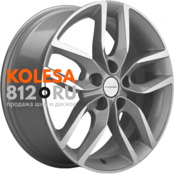 Khomen Wheels KHW1708 6.5 R17 PCD:5/114.3 ET:40 DIA:64.1 F-Silver-FP