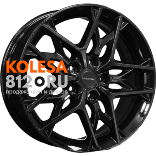 Khomen Wheels KHW1709 7 R17 PCD:5/114.3 ET:43.5 DIA:67.1 black