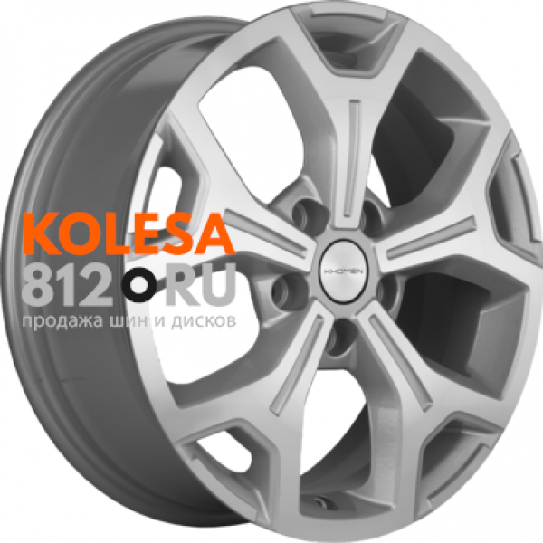 Khomen Wheels KHW1710 7 R17 PCD:5/114.3 ET:37 DIA:66.5 F-Silver-FP