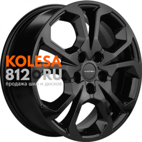 Khomen Wheels KHW1711 6.5 R17 PCD:5/114.3 ET:50 DIA:66.1 black