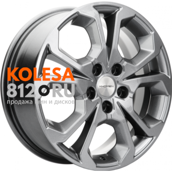 Khomen Wheels KHW1711 6.5 R17 PCD:5/114.3 ET:50 DIA:67.1 Gray