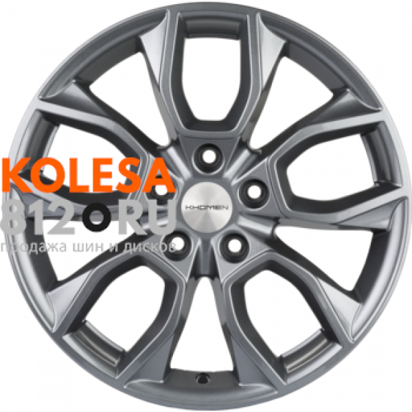 Khomen Wheels KHW1713 (CX-5/i40/X-Trail) 7 R17 PCD:5/114.3 ET:45 DIA:67.1 Gray