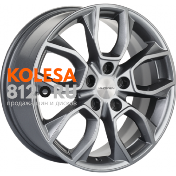 Khomen Wheels KHW1713 (Karoq) 7 R17 PCD:5/112 ET:45 DIA:57.1 Gray