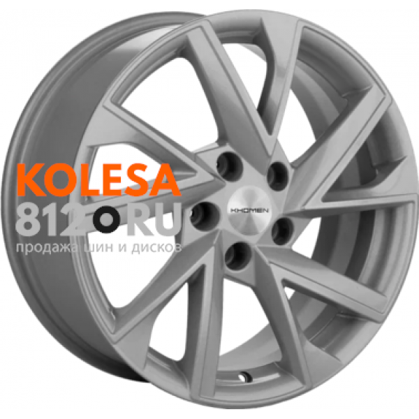 Khomen Wheels KHW1714 7 R17 PCD:5/110 ET:45 DIA:67.1 F-Silver