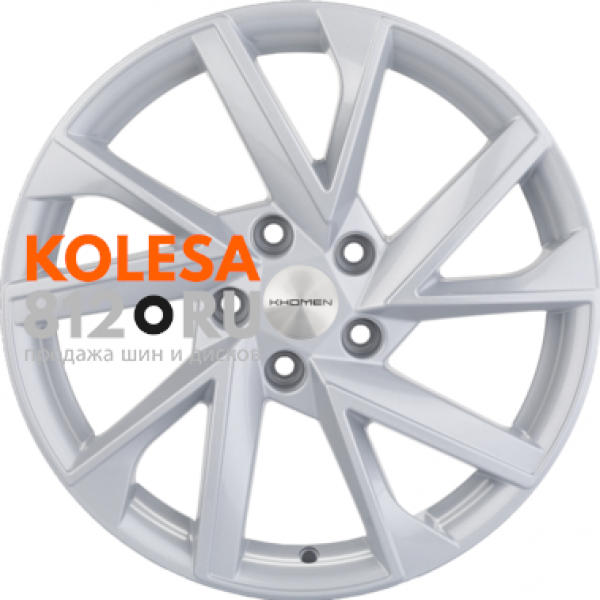 Khomen Wheels KHW1714 7 R17 PCD:5/114.3 ET:40 DIA:66.1 F-Silver