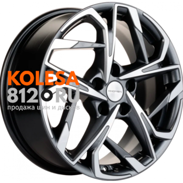 Khomen Wheels KHW1716 (Chery tiggo 7pro) 7 R17 PCD:5/108 ET:40 DIA:60.1 Gray