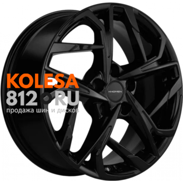 Khomen Wheels KHW1716 7 R17 PCD:5/114.3 ET:48 DIA:56.1 black