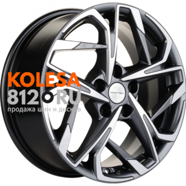 Khomen Wheels KHW1716 7 R17 PCD:5/114.3 ET:50 DIA:67.1 Gray