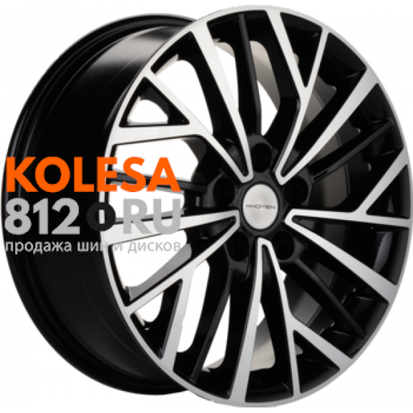 Khomen Wheels KHW1717 7 R17 PCD:5/114.3 ET:45 DIA:67.1 Black-FP