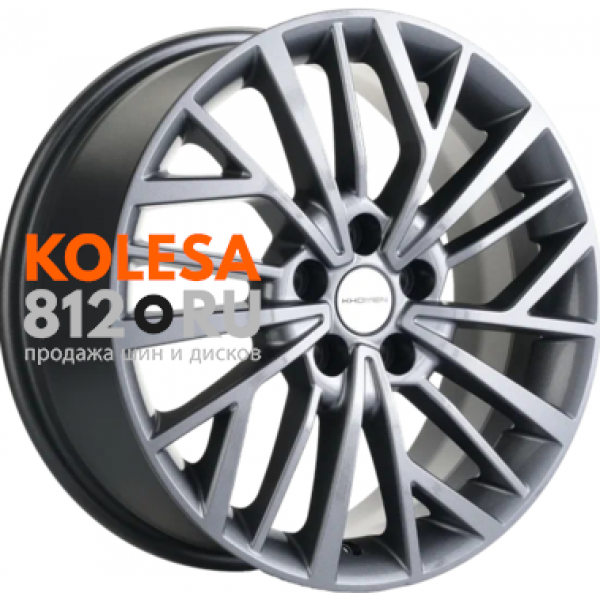 Khomen Wheels KHW1717 (Qashqai) 7 R17 PCD:5/114.3 ET:40 DIA:66.1 Gray