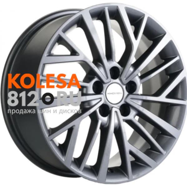 Khomen Wheels KHW1717 7 R17 PCD:5/114.3 ET:50 DIA:67.1 Gray