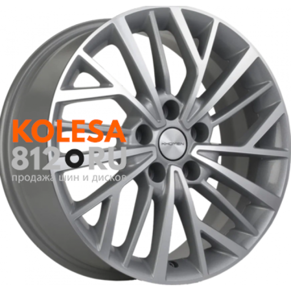 Khomen Wheels KHW1717 7 R17 PCD:5/114.3 ET:45 DIA:66.1 F-Silver-FP