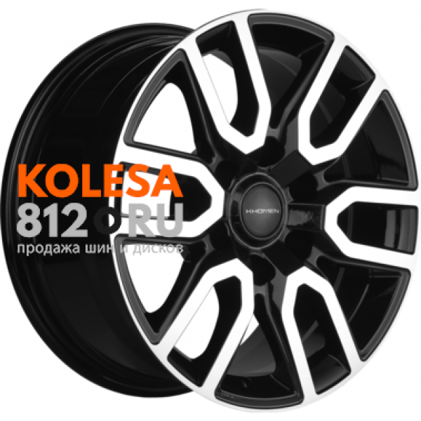 Khomen Wheels KHW1723 8 R17 PCD:6/139.7 ET:42 DIA:75.1 Black-FP