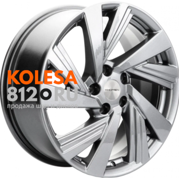 Khomen Wheels KHW1801 7.5 R18 PCD:5/114.3 ET:39 DIA:60.1 Gray