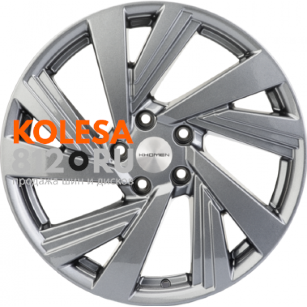 Khomen Wheels KHW1801 (X-trail) 7.5 R18 PCD:5/114.3 ET:45 DIA:66.1 Gray