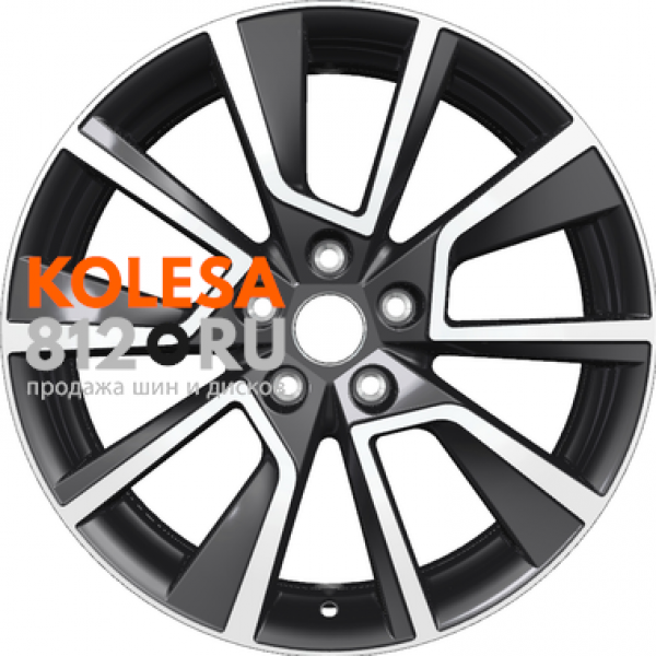 Khomen Wheels KHW1802 (CX-5/Seltos) 7 R18 PCD:5/114.3 ET:50 DIA:67.1 Black-FP