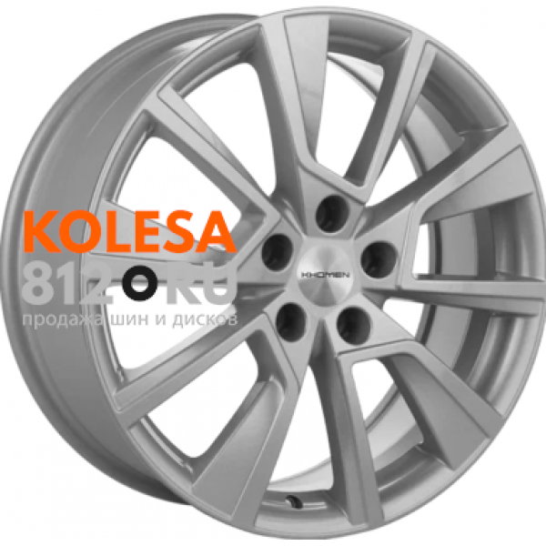 Khomen Wheels KHW1802 7 R18 PCD:5/114.3 ET:37 DIA:66.5 F-Silver