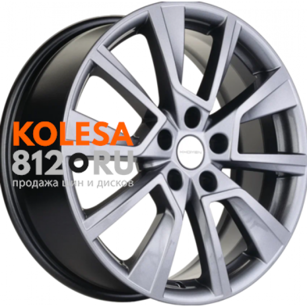 Khomen Wheels KHW1802 7 R18 PCD:5/112 ET:45 DIA:57.1 Gray