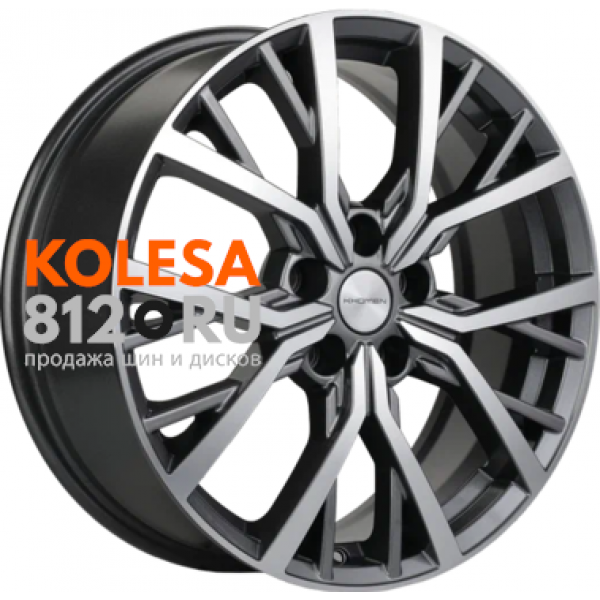 Khomen Wheels KHW1806 7 R18 PCD:5/114.3 ET:45 DIA:67.1 Gray-FP