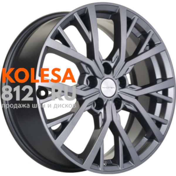 Khomen Wheels KHW1806 7 R18 PCD:5/112 ET:43 DIA:57.1 Gray